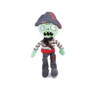 (Captain) Plants vs Zombies Figures Plush Toy Stuffed Doll Kids Gift