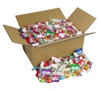 CAPTAIN PLAY Mixed Bulk Sweets - 4 kg, 300 Pieces Individually Wrapped, Halloween, Christmas & Easter Assortment - Bulk Quantity