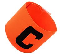 Captain’s Armband Soccer - Adjustable Elastic Football Armband, Bold C Letter Captain Band, Non-Slip Lightweight Strap for Team Sports Adult and Youth Players Training Game Match
