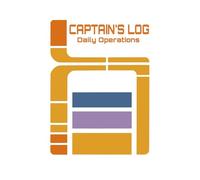 CAPTAIN’S LOG - DAILY OPERATIONS: A Sci-Fi Themed Daily Planner for Missions Big and Small