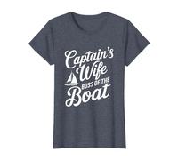 Captain’s Wife Nautical For Sailing Couples Boating Women T-Shirt