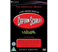 CAPTAIN SCARLET AND THE MYSTERONS COMPLETE SERIES 1-5 DVD SEASON 1 2 3 4 5 UK R2