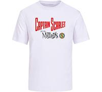Captain Scarlet T-Shirt The 60's TV Show Retro T-Shirt White 3XL