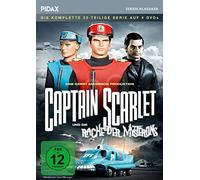 Captain Scarlet und die Rache der Mysterons - Komplettbox / Die komplette 32-teilige Science-Fiction-Serie (Pidax Serien-Klassiker) [4 DVDs]