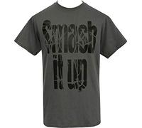 Captain Sensible Mens Punk T-Shirt The Damned Smash It Up 1977 Punk Rocker Dark Grey XL