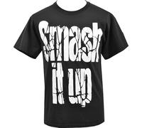Captain Sensible Mens Punk T Shirt The Damned Smash It Up 1977 Punk Rocker Tee Black