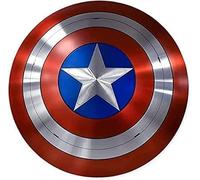 Captain Shield - The Falcon and The Winter Soldier Shield - Metal Replica Halloween Medieval Armor Cosplay Shield (18 INCH)