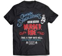 Captain Spaulding Mens T-Shirt House of A 1000 Corpses The Devil's Rejects Thousand Dr San Black L