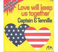 Captain & Tennille - Love will keep us together/Way I want to touch you (LC) / Vinyl single [Vinyl-Single 7'']
