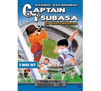 Captain Tsubasa - Die tollen Fußballstars: Volume 1: Episode 01-30 (3er DVD Box) [Import allemand]