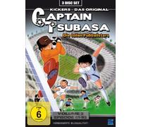 Captain Tsubasa - Die tollen Fußballstars: Volume 3, Episode 61-95 (3er DVD Box) [Import allemand]