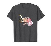Captain Tsubasa Gradation (catching) T-Shirt, Men, Dark Heather Grey, 3X-Large