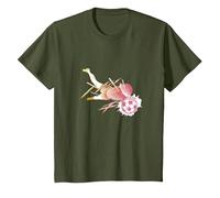 Captain Tsubasa Gradation (catching) T-Shirt, Youth, Olive Green, 2T