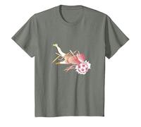 Captain Tsubasa Gradation (catching) T-Shirt, Youth, Olive Heather, 2T