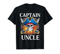 Captain Uncle Halloween Horror Skull As Pirate Costume Men T-Shirt
