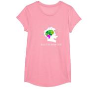 Captain Underpants Brain T-Shirt, Girls, Pink, Large