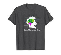 Captain Underpants Brain T-Shirt, Men, Dark Heather Grey, 5X-Large