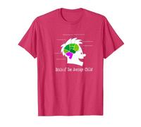 Captain Underpants Brain T-Shirt, Men, Red Heather, 3X-Large
