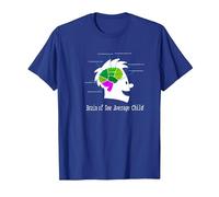 Captain Underpants Brain T-Shirt, Men, Royal Blue, Large