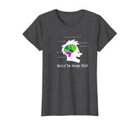 Captain Underpants Brain T-Shirt, Women, Dark Heather Grey, Small