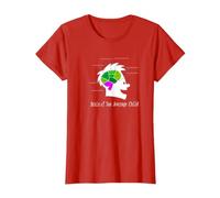 Captain Underpants Brain T-Shirt, Women, Red, Large