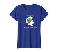 Captain Underpants Brain T-Shirt, Women, Royal Blue, Small