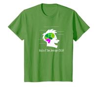 Captain Underpants Brain T-Shirt, Youth, Grass Green, 4T