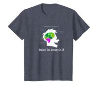 Captain Underpants Brain T-Shirt, Youth, Heather Blue, X-Small