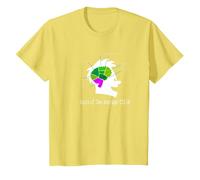 Captain Underpants Brain T-Shirt, Youth, Lemon Yellow, 3T