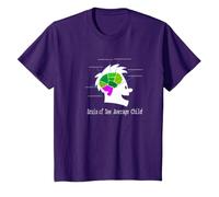 Captain Underpants Brain T-Shirt, Youth, Purple, 3T