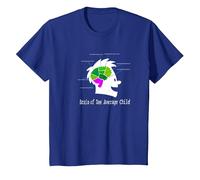 Captain Underpants Brain T-Shirt, Youth, Royal Blue, Large
