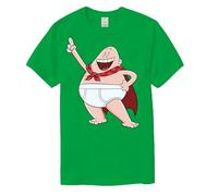 Captain Underpants Kids Women Men Crewneck T-Shirt Books Dav World Book Day Green