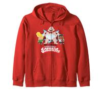 Captain Underpants The First Epic Movie Captain Pose Zip Hoodie