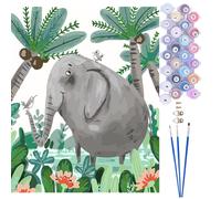 CaptainCrafts Paint by Numbers for Adults, DIY Oil Painting 16x20 Fox)