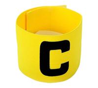 Captain's Armband Football Armband - Multicoloured Elastic Captain | Armband Fußball Armbinde | Stretchy Nylon Fabric, Adjustable Strap, Ideal for Team Captains, Match Day Leadership