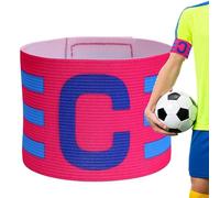 Captain's Armband for Football, Captain's Armband | Anti-fall Adjustable Player Strap, Captain's Bracelet for Football Game Accessories, Vistaprint Football Sports Captain Bracelet
