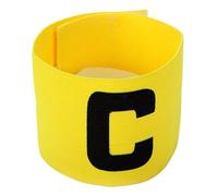 Captain's Armband Soccer - 33x7cm Nylon Yellow/Orange/Red/Blue/Pink, Elastic Team Leadership, Non-Slip Sport Control | Perfect for Adult Youth Football Games, Matches Training, Basketball Court Play