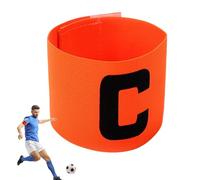 Captain's Armband Soccer - Non-Slip Classic C Band, Adjustable Elastic Strap, Football Accessory, Comfortable Sports Gear, Training Equipment | Arm Badge For Youth Adult Players Team Match Leadership