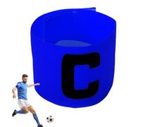Captain's Armband Soccer - soccer captain C armband, stretchable non-slip band | professional football basketball player accessory for training games and tournaments, durable elastic band for team cap