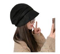 Captain's hat Suitable for Casual and Warm Level 4(Black)