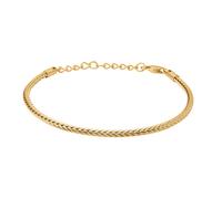 Captena Foxtail Bracelet Stainless Steel DU20118 - Man Gold 18 cm
