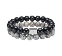 Captena Sloop Bracelet Stone DU20076 - Man - Quartz Black 21 cm