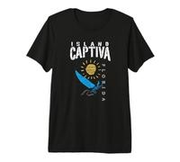 Captiva Island Florida Sailing Beach Catamarans, FL Sunsets Premium T-Shirt