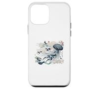 Captivating Japanese Jelly Fish Design Case for iPhone 12 mini