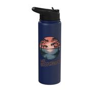 Captivating Lake Okeechobee Nature Inspired Artwork for Home Stainless Steel Insulated Water Bottle