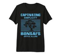 Captivating Simplicity bonsais Artful Allure - Bonsai Tree Premium T-Shirt