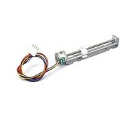 Captive Linear Stepper electronic starter 80mm Stroke Linear Actuator Screw Nut DC 5V 2-phase 4-wire Stepping electronic starter DIY 3D Laser Printer ICXLPMC