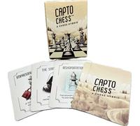 Capto Chess Strategy Card Deck for Standard Chess Sets | Fun Chess Variant and Gift for Chess Players
