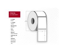 Capture CA-3007209-T Label 57 x 76mm. Core 25mm.