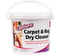 Capture Carpet & Rug Dry Cleaner w/Resealable lid - Home, Car, Dogs & Cats Pet Carpet Cleaner Solution - Strength Odor Eliminator, Stains Spot Remover, Non Liquid & No Harsh Chemical (4 Pound)